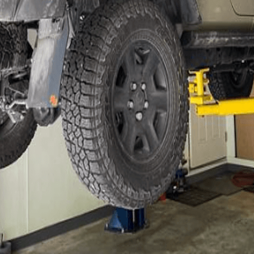 car jack points