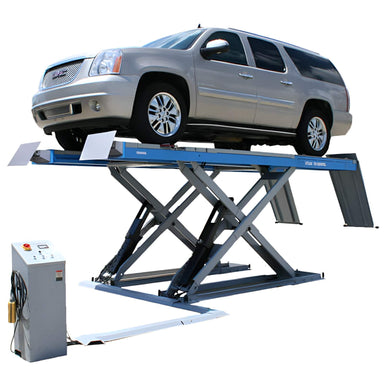 Atlas 12ASL Alignment Scissor Lift w/ (2) RJ-6 Rolling Jack Combo