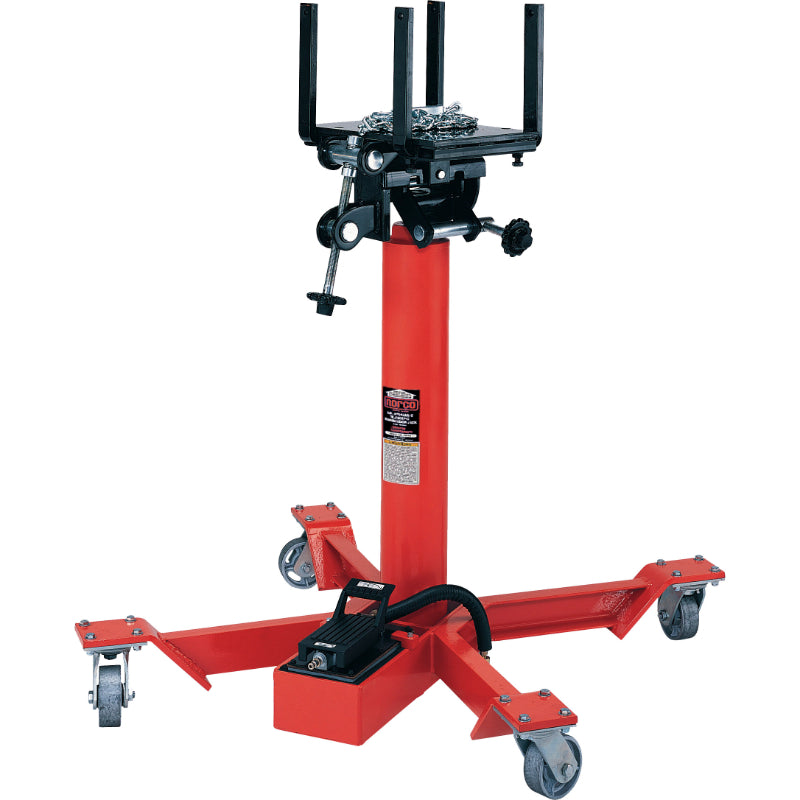 72701A Air/Hydraulic Truck Transmission Jack by Norco Front view