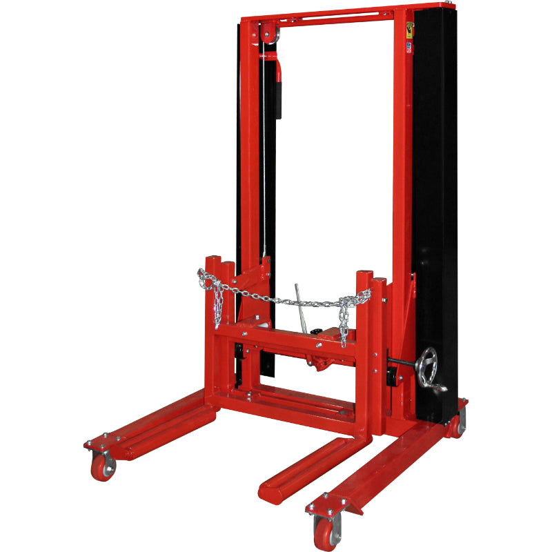 82304 Air/Hydraulic Wheel Dolly by Norco - Front View