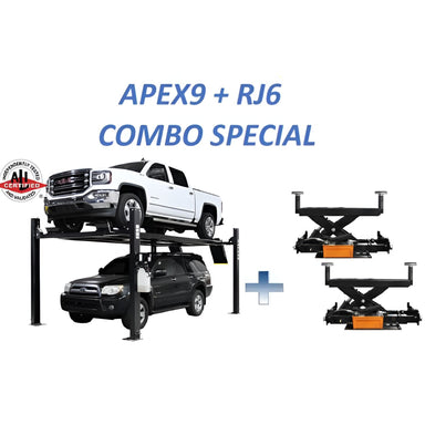 Atlas APEX 9 + (2) RJ6 Rolling Bridge Jack Combo ALI Certified - Combo View