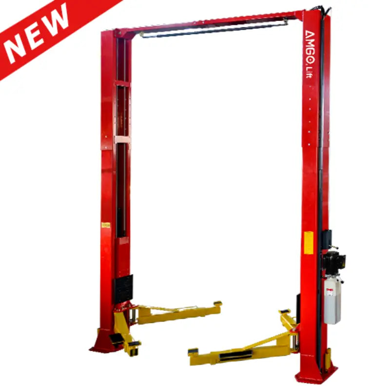OH-18 18000 Lbs Heavy Duty 2-Post Lift by Amgo Front view