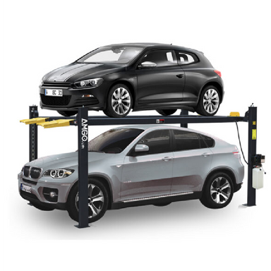 Amgo 408 P 8,000lb Parking Lift- Lifting Car Black