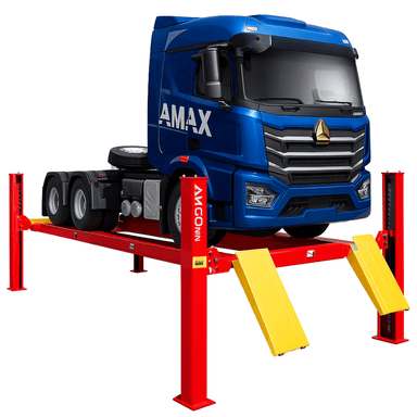 PRO-18, 4 Post Lift by Amgo with Heavy Duty Truck View