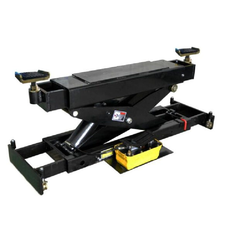 RJ-20A, 10 Ton Rolling Jack by Amgo - Side View Black