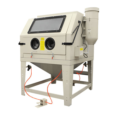 Atlas SBC1200 X-Large Sandblast Cabinet w/ Vacuum Semi Side View