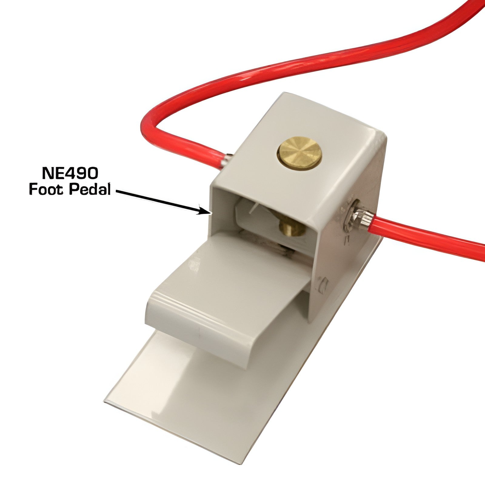 SBC990 Large Sandblast Cabinet w/ Vacuum - Foot Pedal View