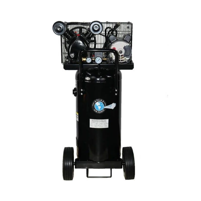 Atlas AF2 Portable 2HP 20 Gallon Air Compressor - Front View