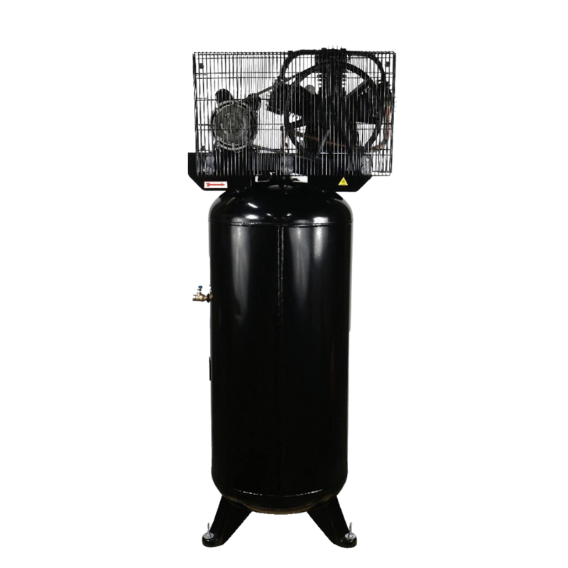 Atlas AF5 5HP 60 Gallon Air Compressor Back View