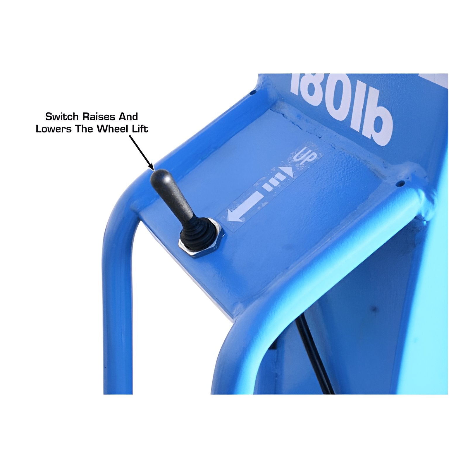 ATEATTC-AEZWL-2 Offset Pneumatic Portable Wheel Lift Switch View