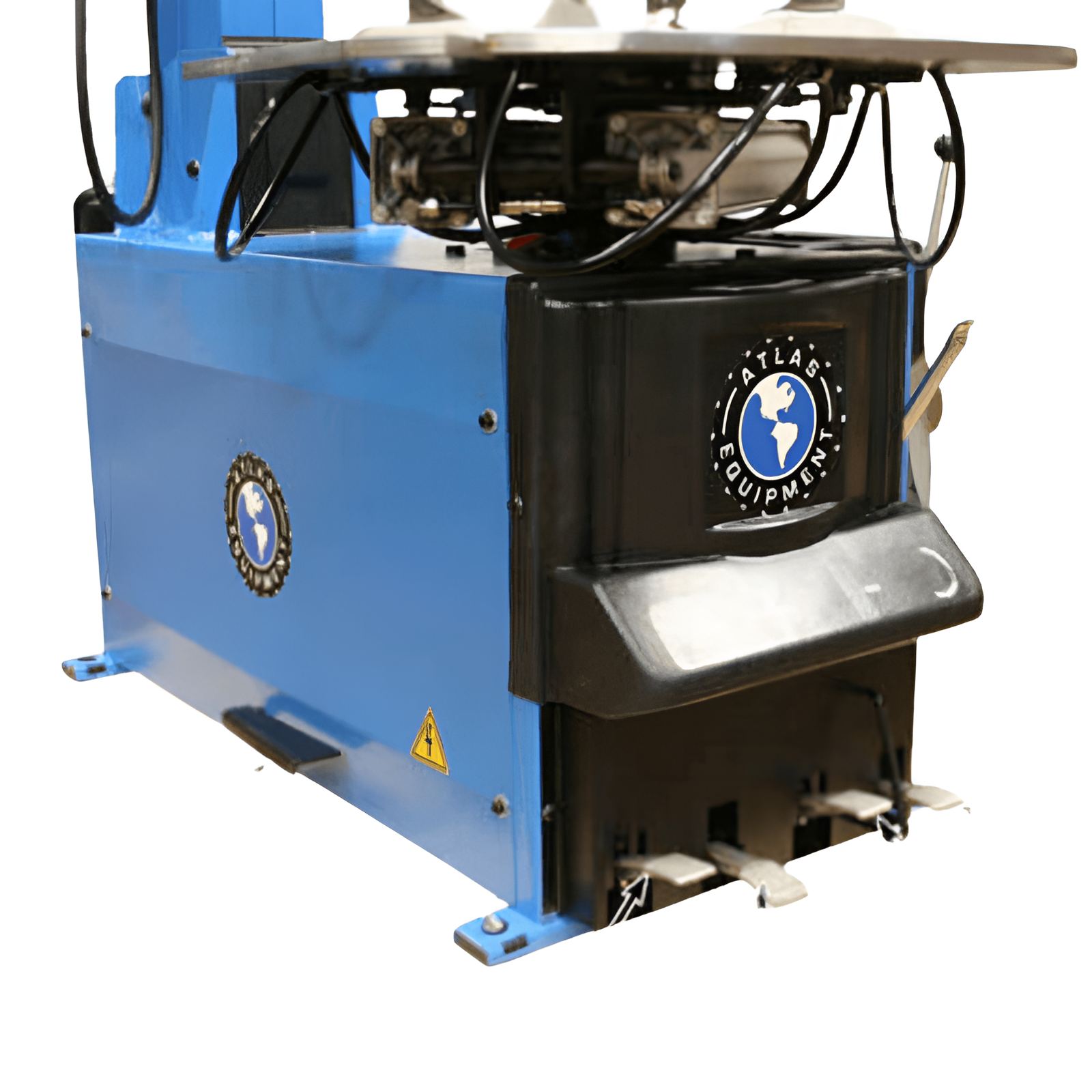 TC755DAA Wheel Clamp Tire Changer Footer View