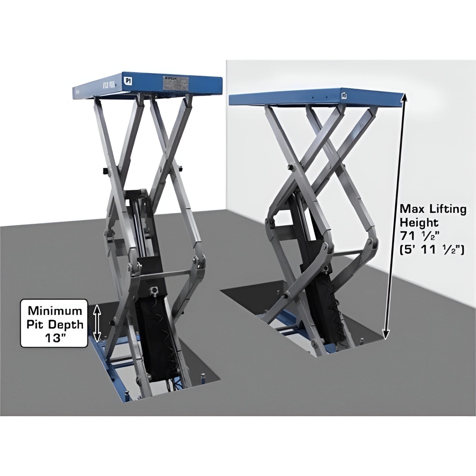 Atlas FM9SL No Car Lift View