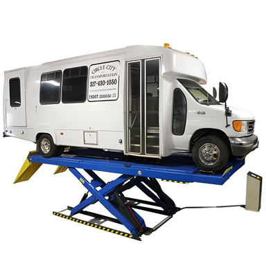 PX16A-CF-KIT 16,000 lb Scissor Alignment Lift Side View