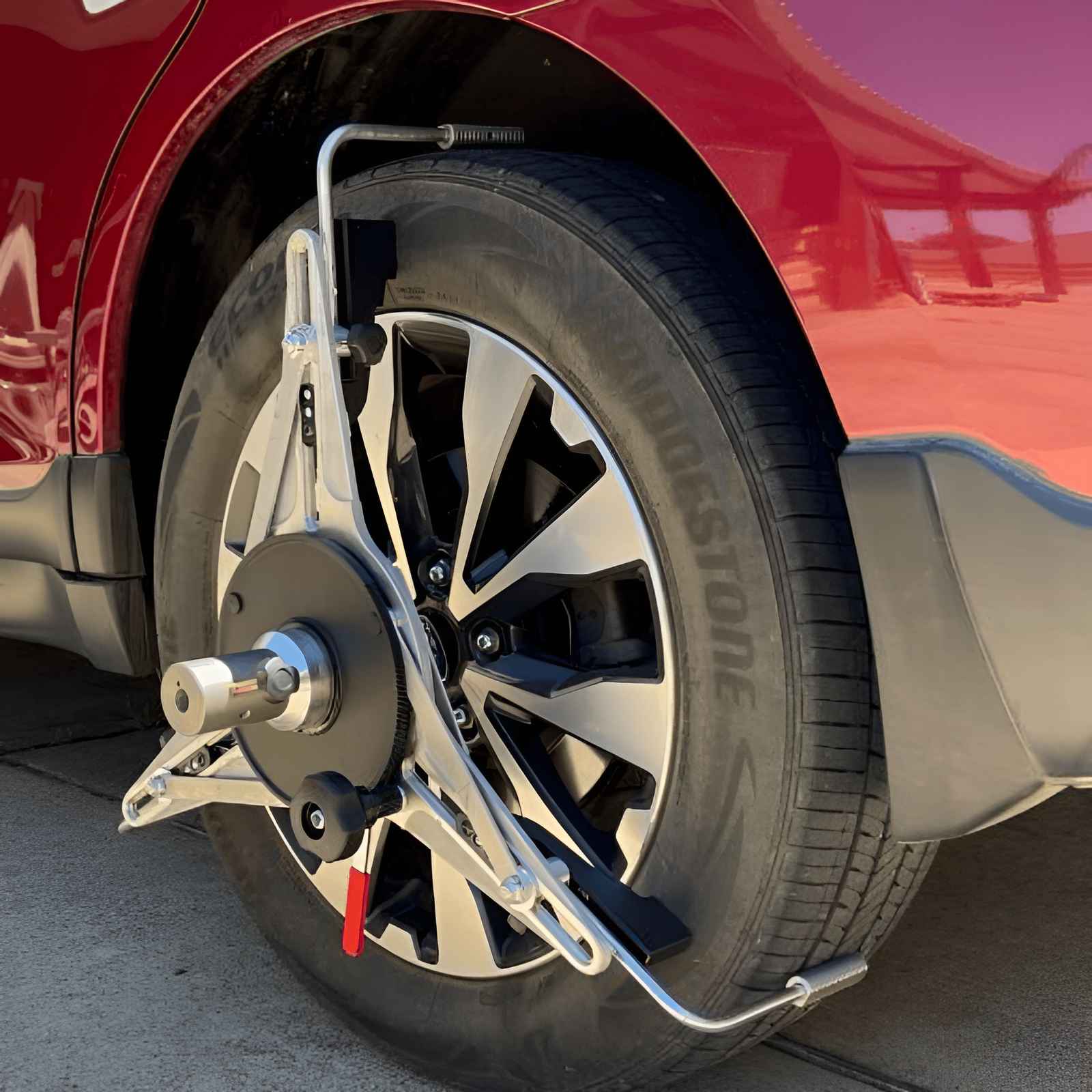 Atlas TD2.0 Elite WiFi Clamp Wheel View