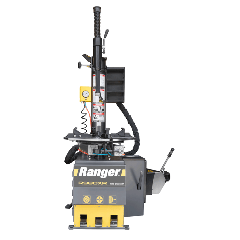 Ranger R980XR Tire Changer - Swing Arm Design by BendPak Front View