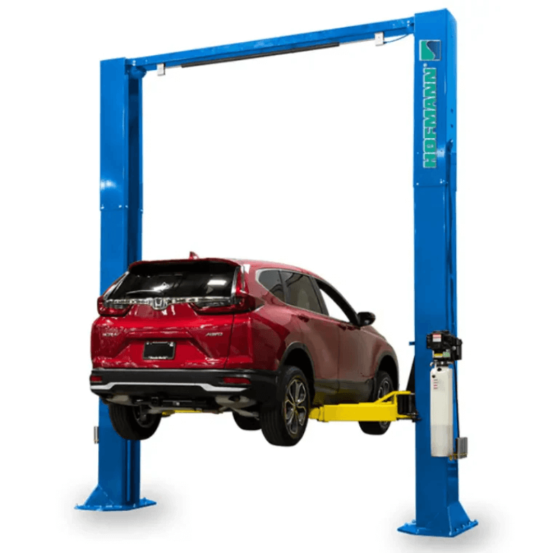EELS744A 16,000lb 2 Post Lift - Extra Tall ALI Certified by Hoffman With Car