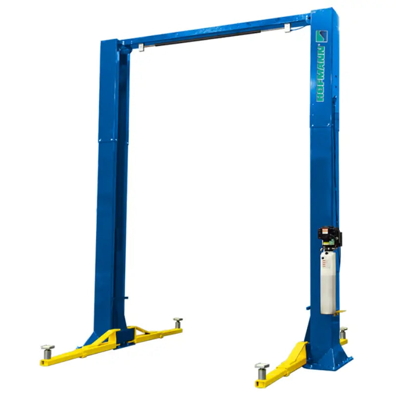 20K Two-Post Automotive Lift - Extended by Hofmann Front View