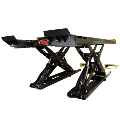 EELR724APKG 12K Scissor Alignment Lift – Flush Mount | ALI Certified by Hofmann Side View