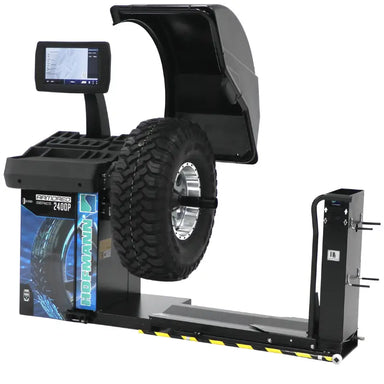 2400P Armored Series Wheel Balancer by Hofmann Front View