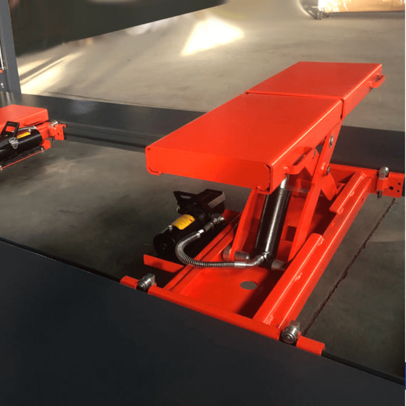 Katool KT4H110, 4 Post Parking Lift - hydraulic jack view