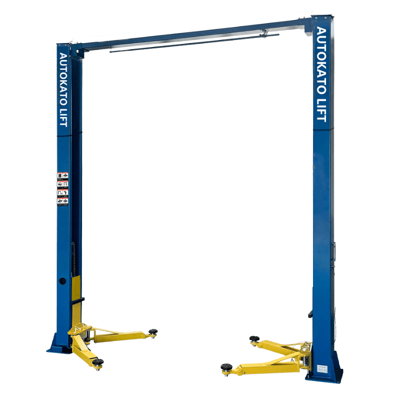 11000 lbs Heavy Duty Two Post Lift Katool AK-H115Z Side View