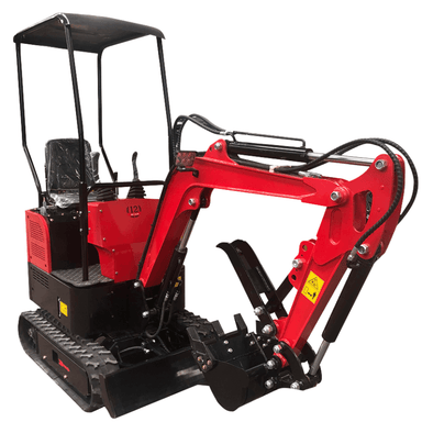 Katool KT-EX20 Mini Excavator – Crawler Digger with Mechanical Thumb & B&S Gas Engine
