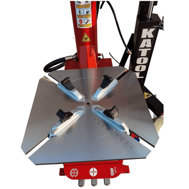 T835 Wheel Clamp Tire Changer Machine by Katool - Top View