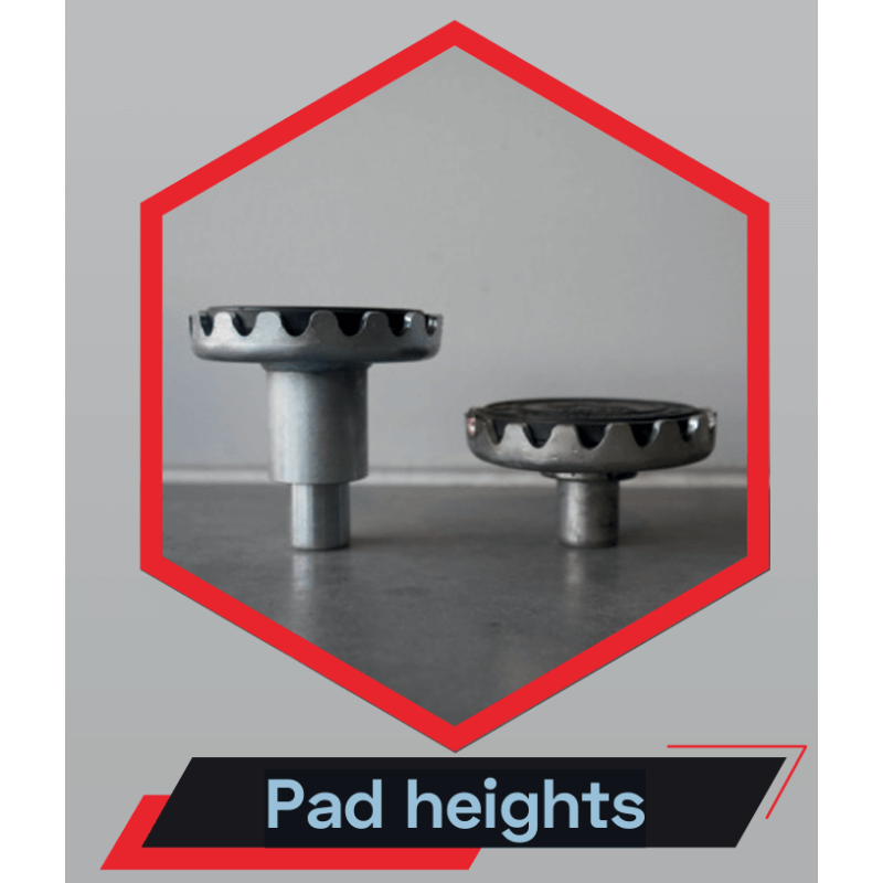 Krebs KB10 10000lbs Pads View