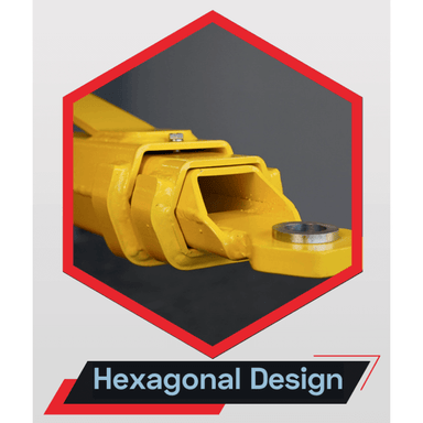 KB10 10000lbs Heavy Duty Automotive 2 Post Lift by Krebs Arm View