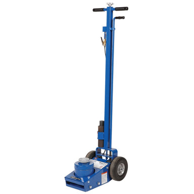 Mahle 25 Ton Commercial Vehicle Axle Jack in blue side view