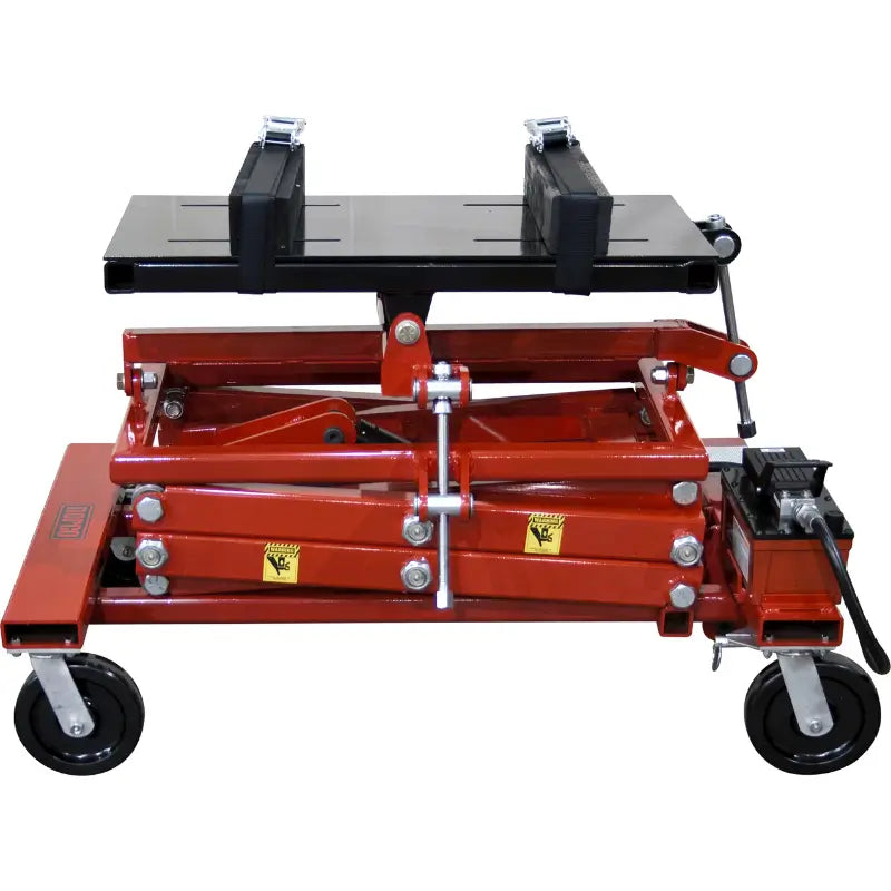 2,500 Lbs. Capacity Powertrain Lift / Table 72850A Low Position View