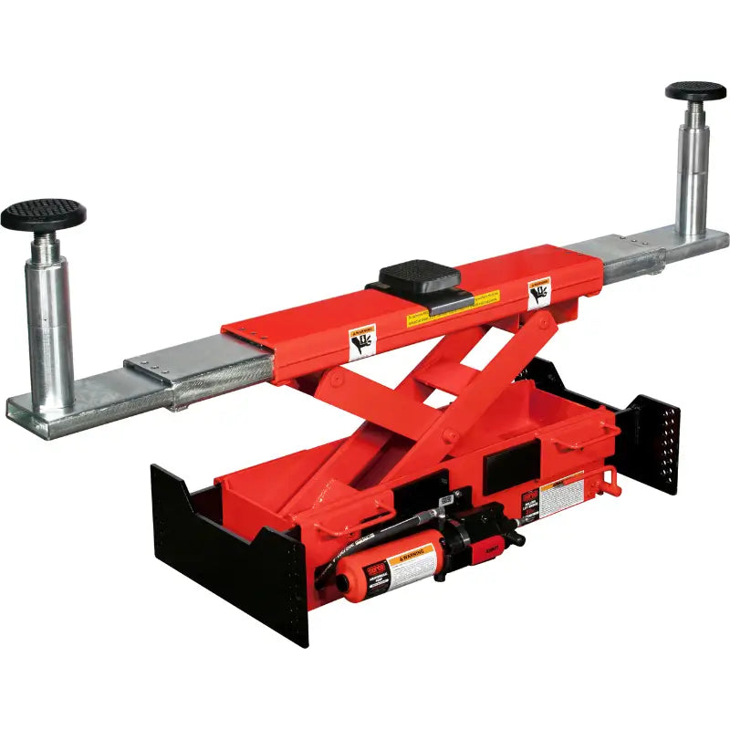 79324G 3 Ton Capacity Air Hydraulic Pump Operated Rolling Lift Bridge by Norco Side View