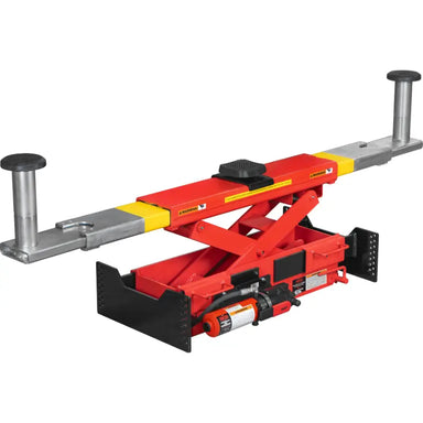 79345 3 Ton Capacity Air Hydraulic Pump Operated Rolling Lift Bridge by Norco Side View