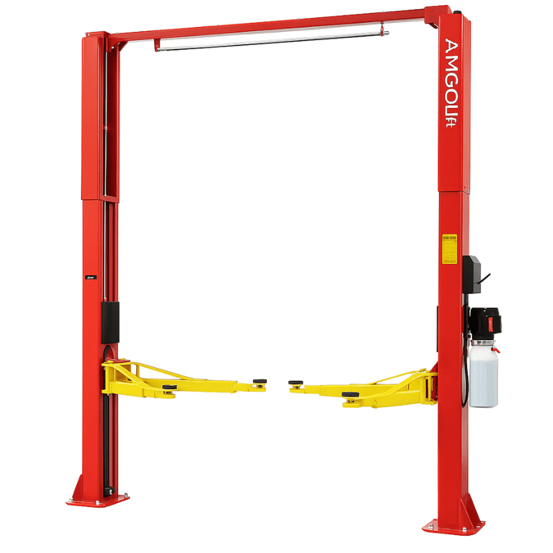 OH 10 10000lb 2 Post Car Lift - ALI Certified Front View without car