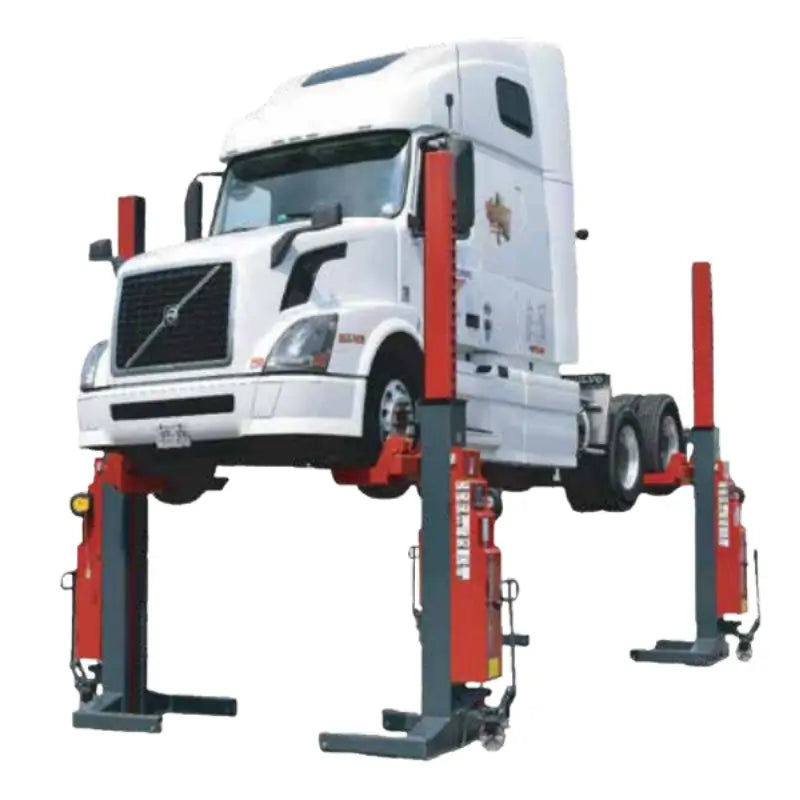 MCO14.5 14,500lb Mobile Column Lift by Omer Side View