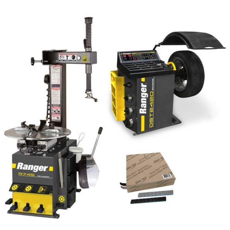 R745-110V + DST2420-110-220V + Tape Wheel Weights Combo by Ranger Combo View