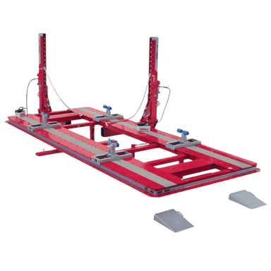 9011189 Cheetah 18' Two Round Tower Frame Machine by Star A Liner Side View