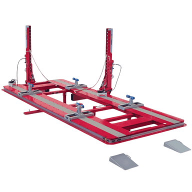 9011182 CHEETAH 18 Frame Rack – 18 Ft. Auto Body Repair Machine Package by Star A Liner Side View