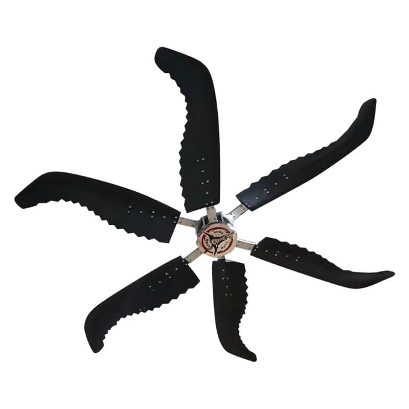 SD15HO High-Volume, Low-Speed Ceiling Fan by Super Duty Fans - Fan View