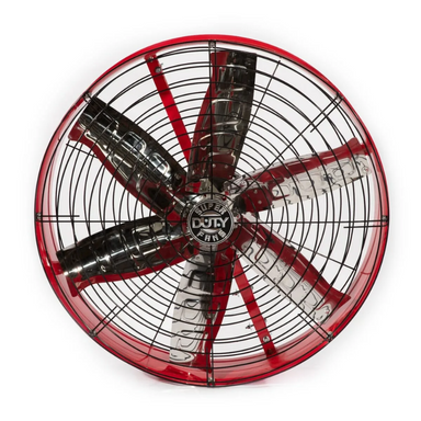 SD4X 48″ Overhead Industrial Ceiling  Fan by Super Duty Fans Front View