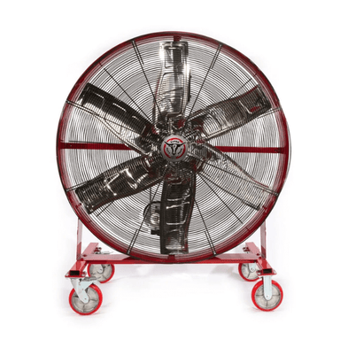 SD5VFF Industrial Floor Fan – 1.5 HP Inverter Motor by Super Duty Fans Front View