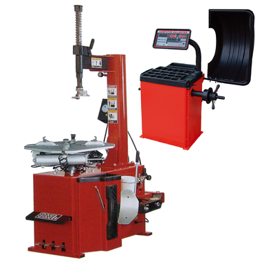 TC-530 Tire Changer With WB-953 Wheel Balancer Combo by Tuxedo Combo image