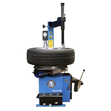 TC229 Rim-Clamp Tire Changer w/ Beadblaster with Wheel View