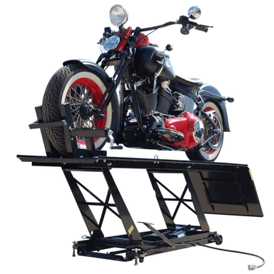 1000 lb Motorcycle Lift Titan LDML-1000L Side View