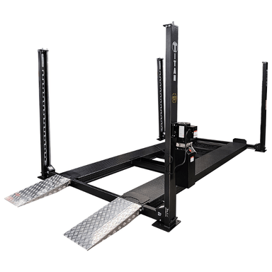 9,000lb 4 Post Lift - Master Series Titan SDPL-9KMS-XLT Side View