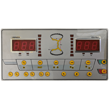 XL Tool 39" Wheel Balancer Titan WB-350 Panel View