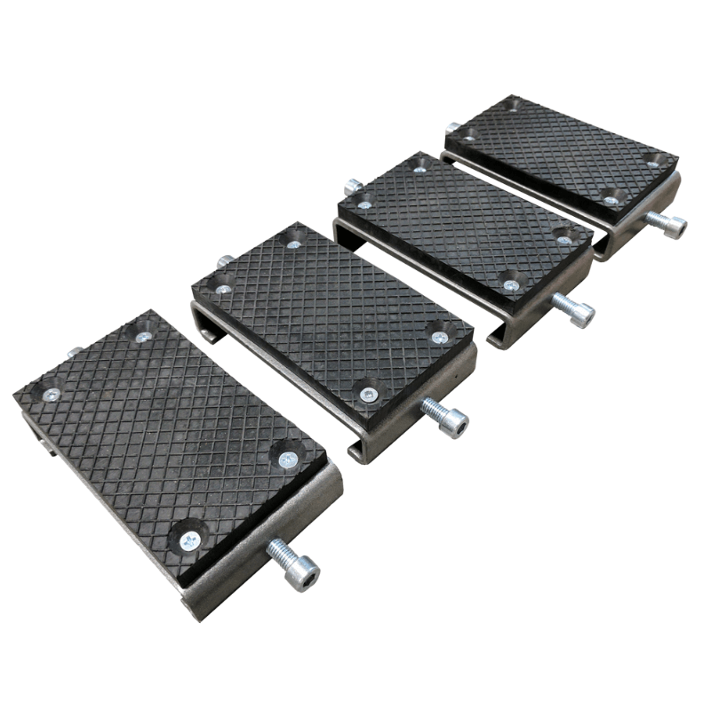 SL-6600 6,600lb Mid-Rise Scissor Lift Rubber Plates View