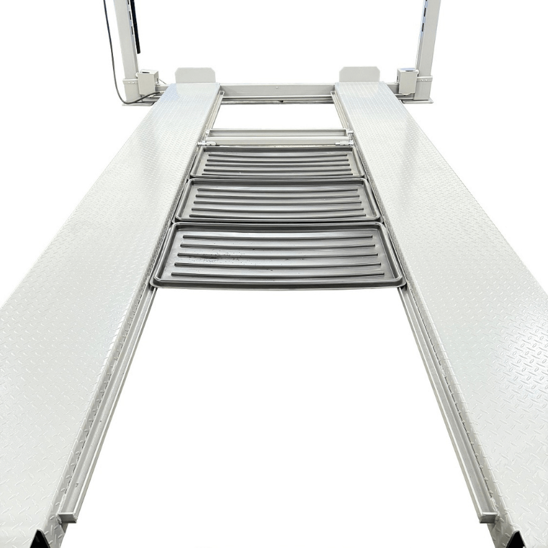 NOS10000 10000lb Car Lift 4 Post Auto Parking Lift by Triumph  Ramp View