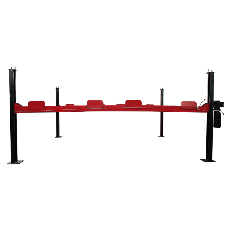 NSS9000, 9,000lb Double Wide Vehicle Storage Lift by Triumph Side View