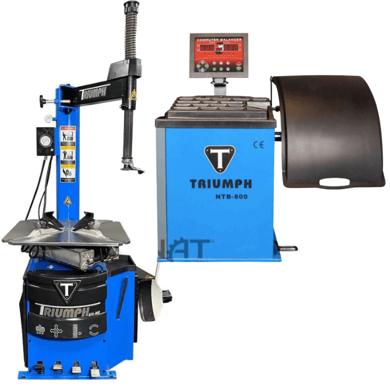 NTC-950 Tire Changer with NTB-800 Wheel Balancer by Triumph Combo View